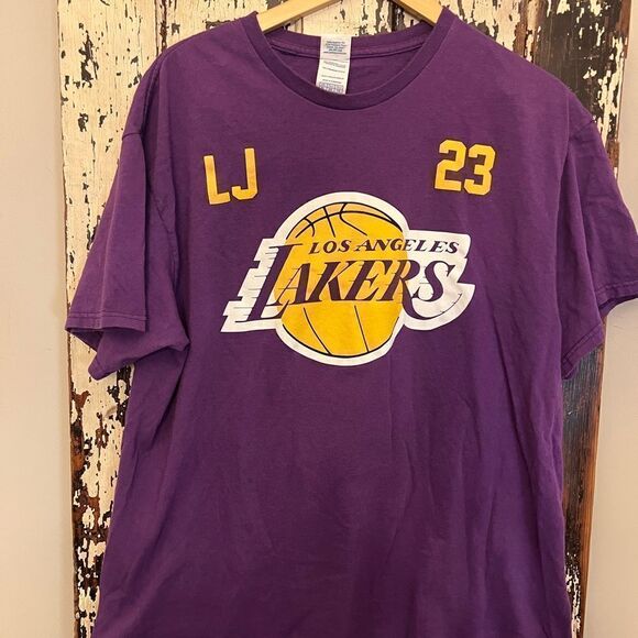 Men’s Los Angeles Lebron James 23 LJ XL T-shirt. - Picture 1 of 5